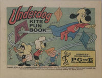 Cover Thumbnail for Underdog Kite Fun Book (Western, 1974 series) #[nn] [Pacific Gas and Electric Company Variant]