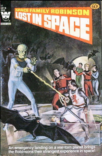 Cover for Space Family Robinson, Lost in Space on Space Station One (Western, 1974 series) #58 [White Logo]