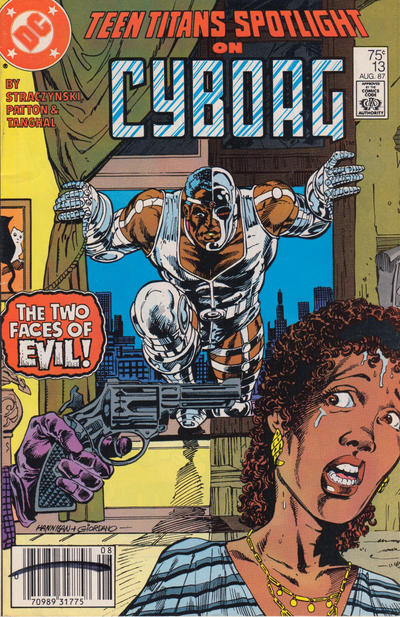 Cover for Teen Titans Spotlight (DC, 1986 series) #13 [Newsstand]
