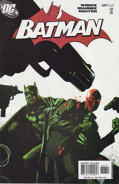 Cover for Batman (DC, 1940 series) #647 [Direct Sales]