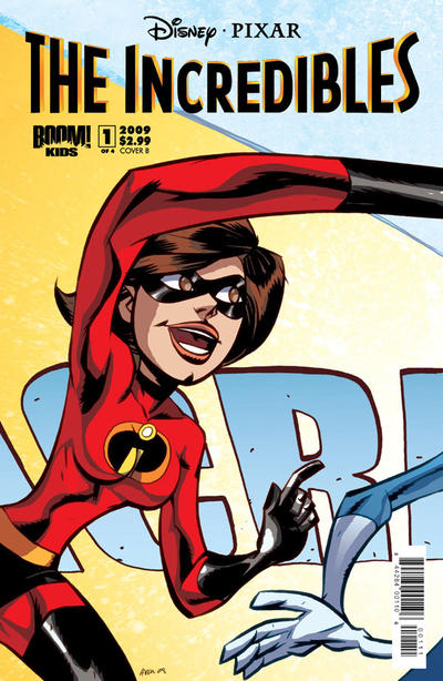Cover for The Incredibles: Family Matters (Boom! Studios, 2009 series) #1 [Cover B]