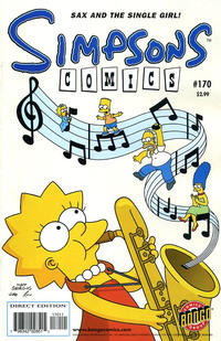 Cover Thumbnail for Simpsons Comics (Bongo, 1993 series) #170