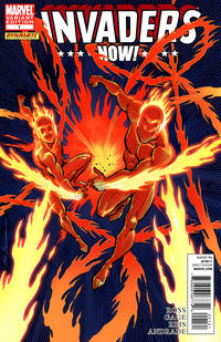 Cover Thumbnail for Invaders Now! (Marvel, 2010 series) #1 [Variant Edition - Human Torch and Toro]