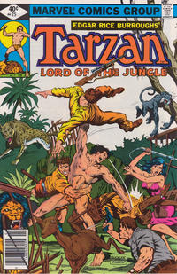 Cover for Tarzan (Marvel, 1977 series) #25 [Direct]