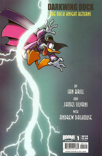Cover for Darkwing Duck (Boom! Studios, 2010 series) #1 [Cover D (Second Print)]