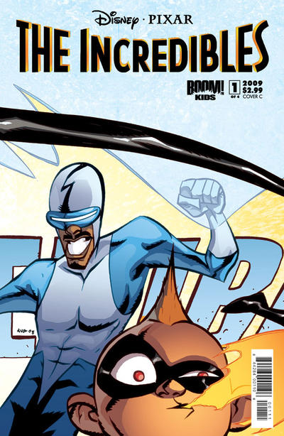 Cover for The Incredibles: Family Matters (Boom! Studios, 2009 series) #1 [Cover C]