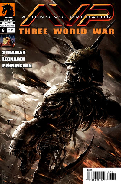 Cover for Aliens vs. Predator: Three World War (Dark Horse, 2010 series) #6