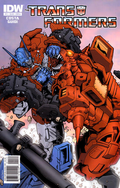 Cover for The Transformers (IDW, 2009 series) #11 [Cover A]