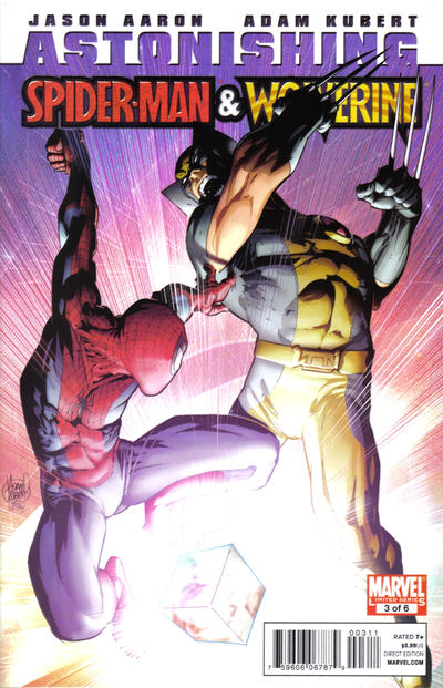 Cover for Astonishing Spider-Man & Wolverine (Marvel, 2010 series) #3