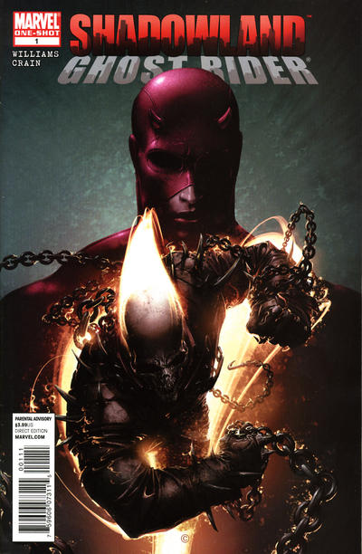Cover for Shadowland: Ghost Rider (Marvel, 2010 series) #1