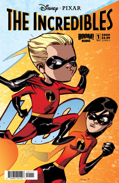 Cover for The Incredibles: Family Matters (Boom! Studios, 2009 series) #1 [Cover D]