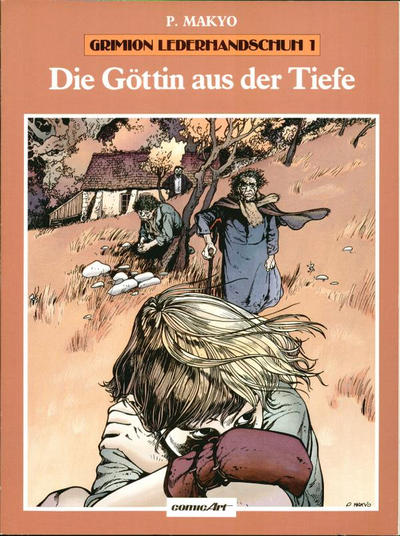 Cover for Grimion Lederhandschuh (Carlsen Comics [DE], 1986 series) #1 - Die Göttin aus der Tiefe