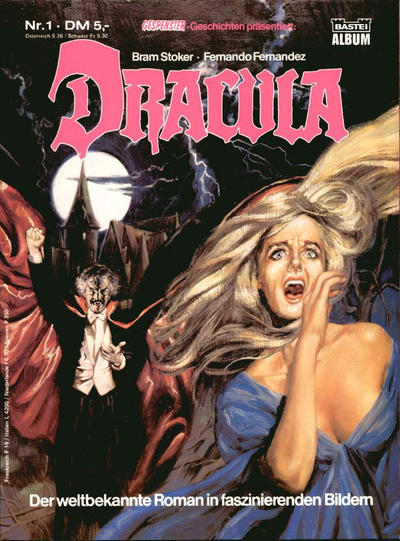 Cover for Gespenster-Geschichten präsentiert (Bastei Verlag, 1985 series) #1 - Dracula