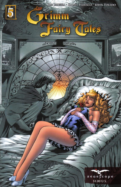 Cover for Grimm Fairy Tales (Zenescope Entertainment, 2005 series) #5 [Second Printing Variant]
