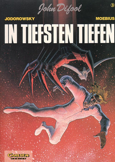 Cover for John Difool (Carlsen Comics [DE], 1983 series) #3 - In tiefsten Tiefen