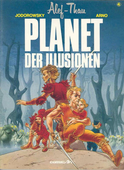 Cover for Alef-Thau (Carlsen Comics [DE], 1986 series) #4 - Planet der Illusionen