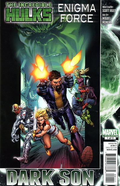 Cover for Incredible Hulks: Enigma Force (Marvel, 2010 series) #1