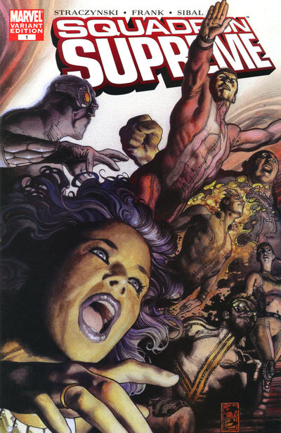 Cover for Squadron Supreme (Marvel, 2006 series) #1 [Simone Bianchi Variant]