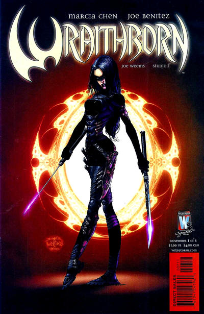 Cover for Wraithborn (DC, 2005 series) #1 [Standard Cover]