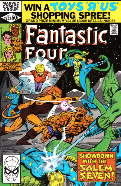 Cover for Fantastic Four (Marvel, 1961 series) #223 [Direct]