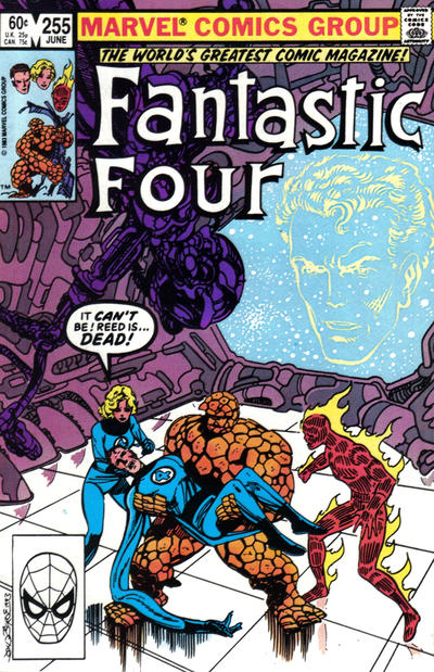 Cover for Fantastic Four (Marvel, 1961 series) #255 [Direct]