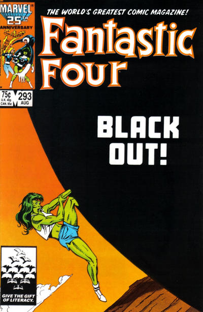Cover for Fantastic Four (Marvel, 1961 series) #293 [Direct]