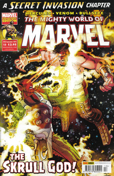 Cover for The Mighty World of Marvel (Panini UK, 2009 series) #13