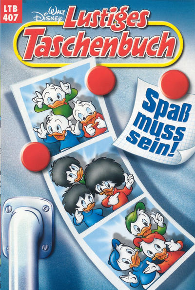 Cover for Lustiges Taschenbuch (Egmont Ehapa, 1967 series) #407 - Spaß muss sein!