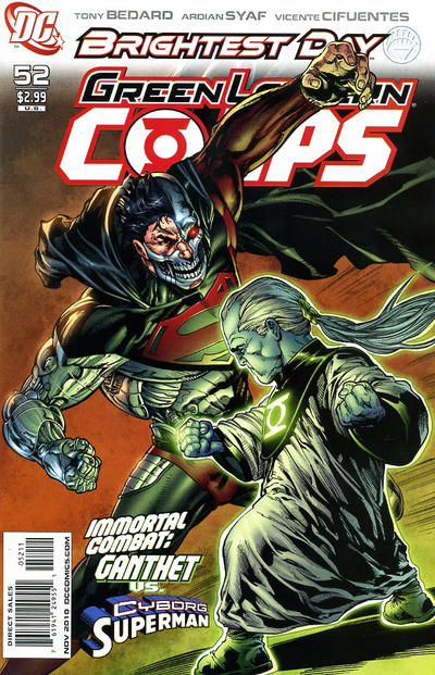 Cover for Green Lantern Corps (DC, 2006 series) #52
