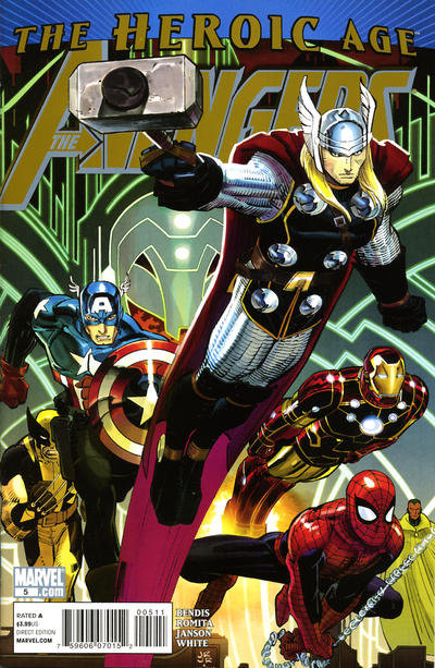 Cover for Avengers (Marvel, 2010 series) #5