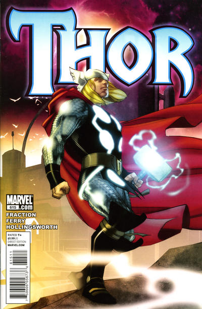 Cover for Thor (Marvel, 2007 series) #615