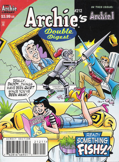 Cover for Archie's Double Digest Magazine (Archie, 1984 series) #212