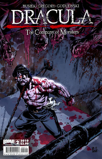 Cover for Dracula: The Company of Monsters (Boom! Studios, 2010 series) #2