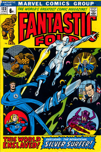 Cover for Fantastic Four (Marvel, 1961 series) #123 [British]