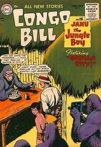 Cover Thumbnail for Congo Bill (DC, 1954 series) #6
