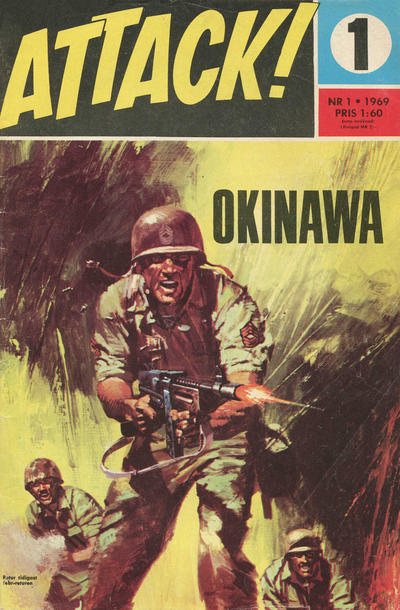 Cover for Attack (Semic, 1967 series) #1/1969