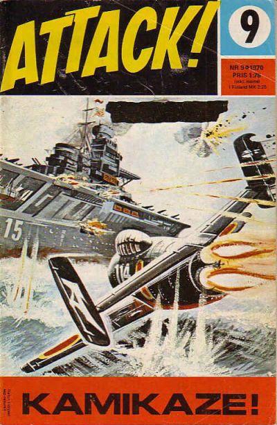 Cover for Attack (Semic, 1967 series) #9/1970