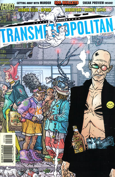 Cover for Transmetropolitan (DC, 1997 series) #23