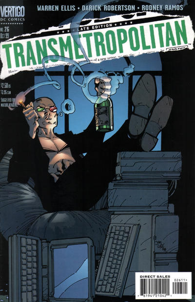 Cover for Transmetropolitan (DC, 1997 series) #26