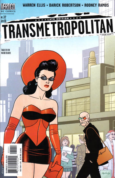 Cover for Transmetropolitan (DC, 1997 series) #32