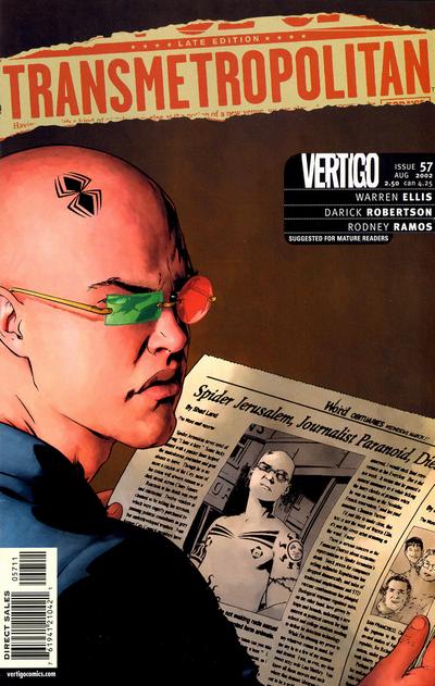 Cover for Transmetropolitan (DC, 1997 series) #57