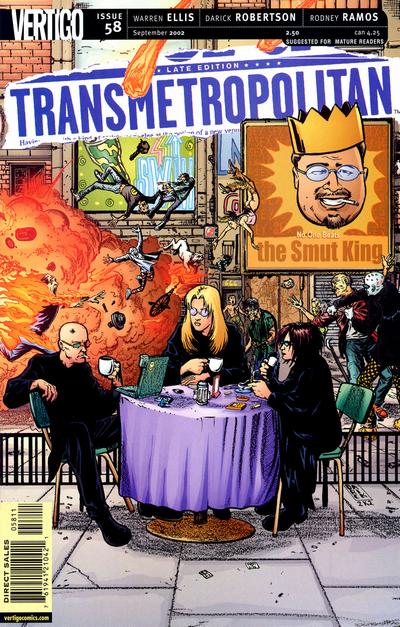 Cover for Transmetropolitan (DC, 1997 series) #58