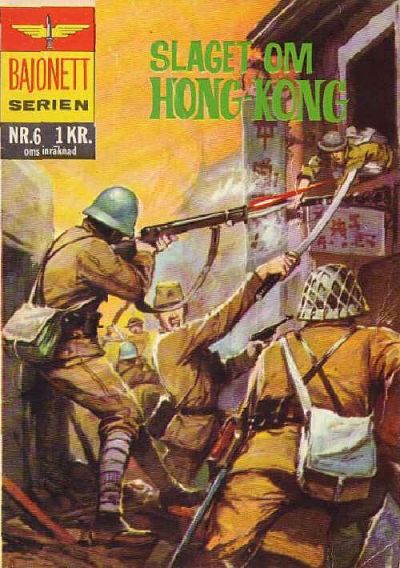 Cover for Bajonettserien (Williams Förlags AB, 1965 series) #6