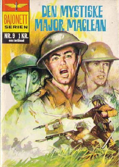Cover for Bajonettserien (Williams Förlags AB, 1965 series) #9