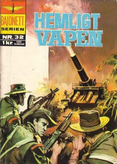 Cover for Bajonettserien (Williams Förlags AB, 1965 series) #32