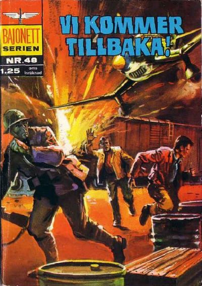 Cover for Bajonettserien (Williams Förlags AB, 1965 series) #48
