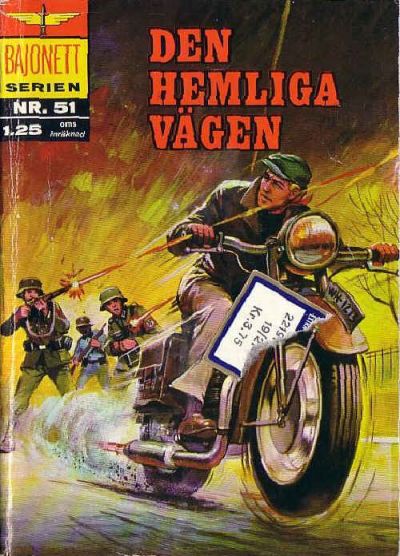 Cover for Bajonettserien (Williams Förlags AB, 1965 series) #51