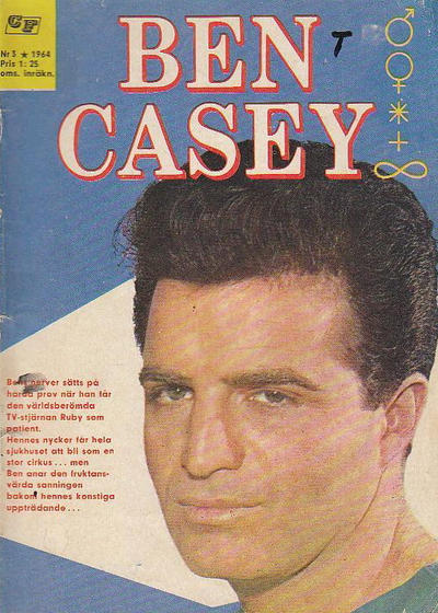 Cover for Ben Casey (Centerförlaget, 1964 series) #3