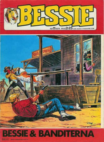 Cover for Bessie (Semic, 1971 series) #11/1974