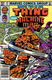 Cover for Marvel Two-in-One (Marvel, 1974 series) #93 [Newsstand]